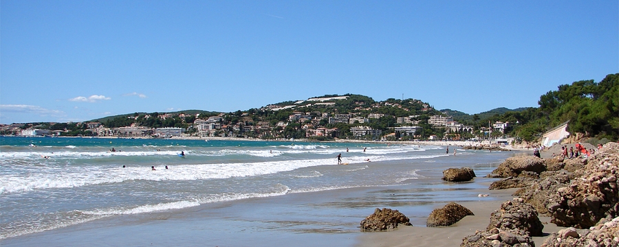 Plage dorée